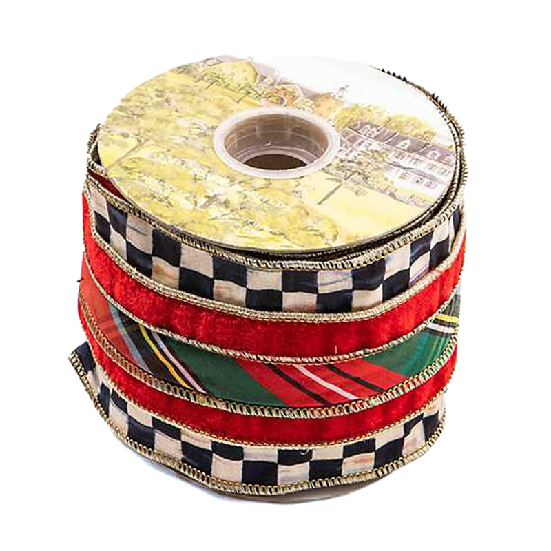 MacKenzie-Childs Tartan Regal Ribbon, 4