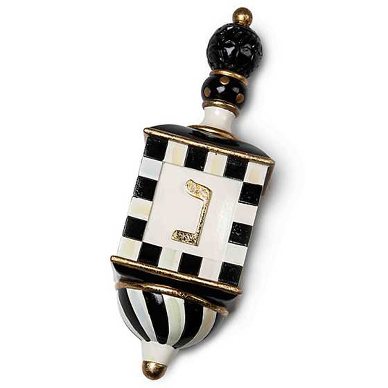 MacKenzie-Childs Courtly Classic Dreidel