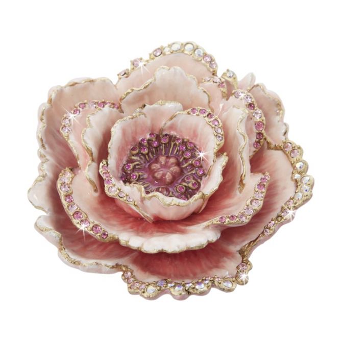 Jay Strongwater Briar Peony Tabletop Object