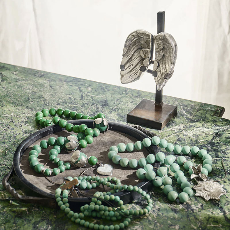Jan Barboglio Amor Blessing Beads, Verde