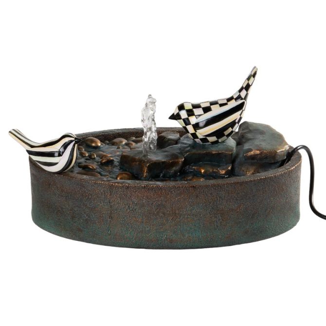 MacKenzie-Childs Bird Tranquility Fountain