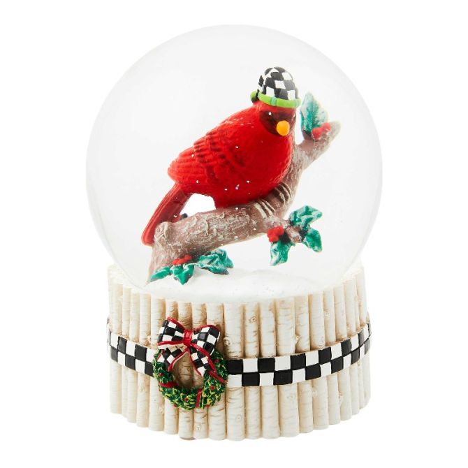 マッケンジーチャイルズ⚫︎クリスマス スノーグローブ Mackenzie Childs マッケンジーチャイルズ スノードーム Amazon.com