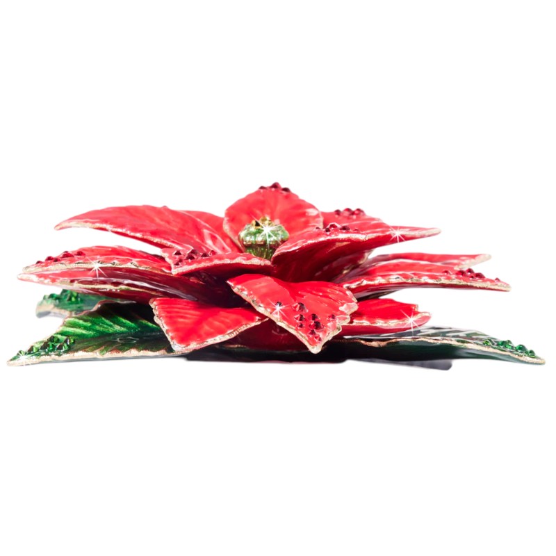Jay Strongwater Poinsettia Objet