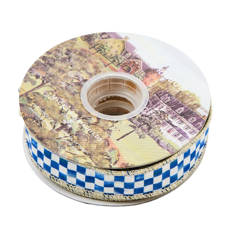 MacKenzie-Childs Royal Check Ribbon, 1