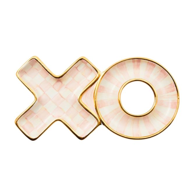 MacKenzie-Childs Rosy XO Dish