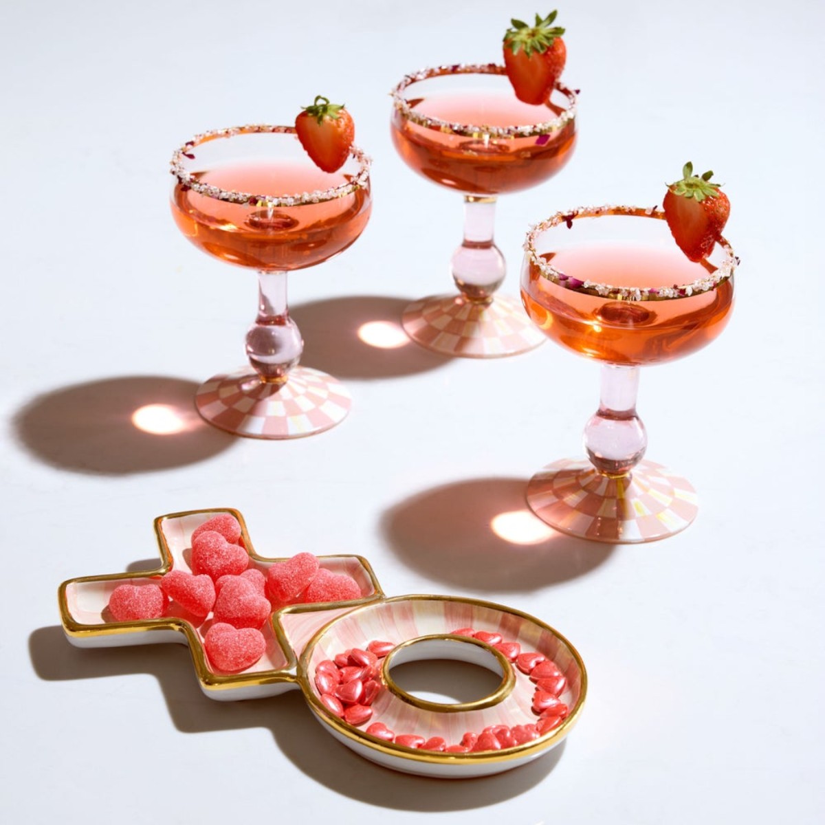 MacKenzie-Childs Rosy XO Dish