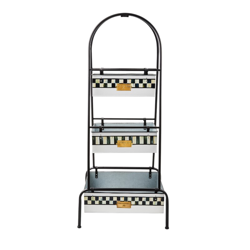 MacKenzie-Childs Spectator 3-Tier Planter