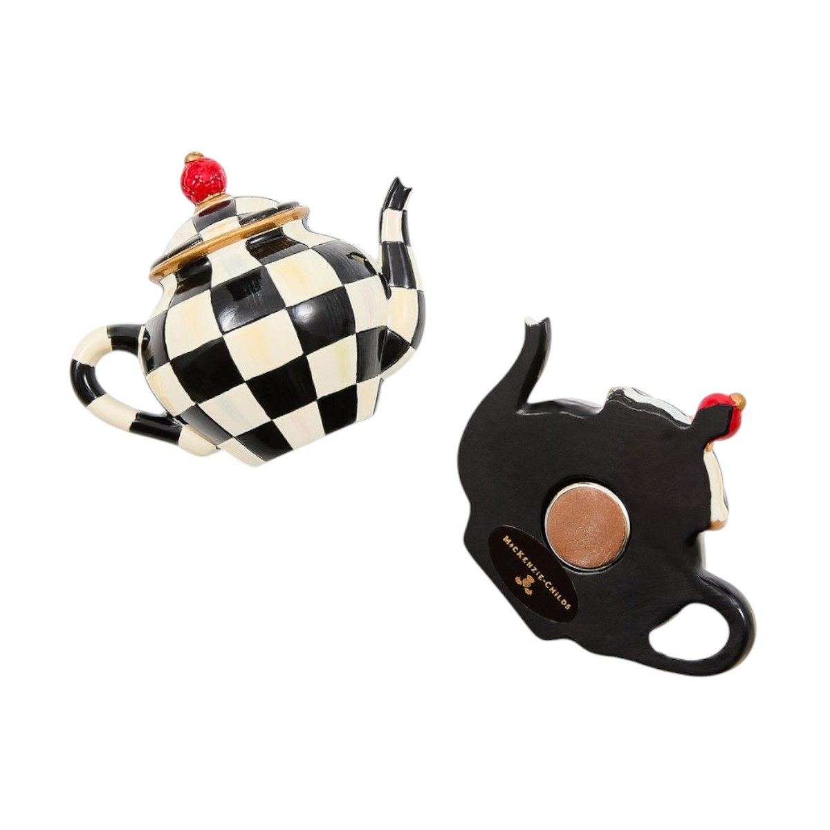 MacKenzie-Childs Teapot Magnets, Set of 2