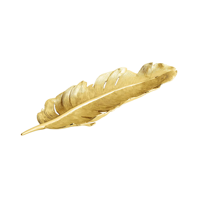 Michael Aram Golden Feather Tray