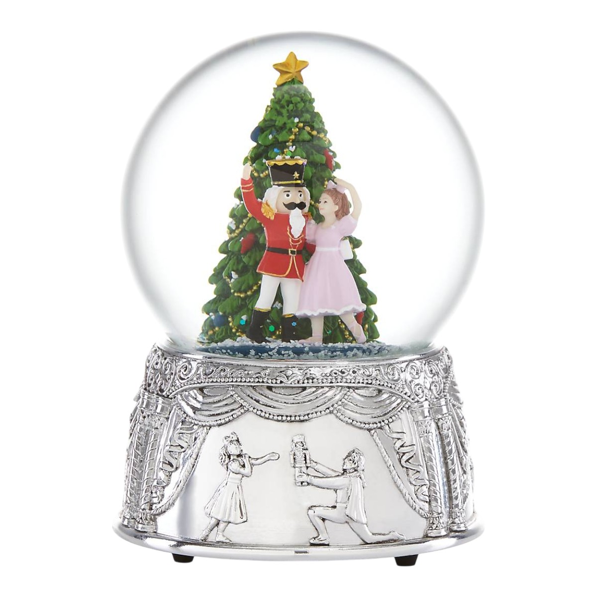 Reed & Barton Nutcracker Suite Musical Snowglobe