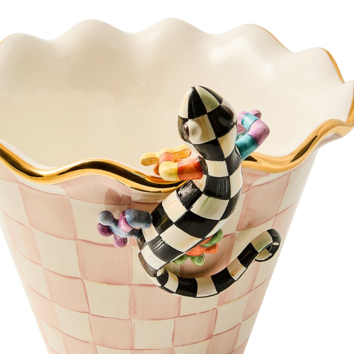 MacKenzie-Childs Gecko Pot Climber
