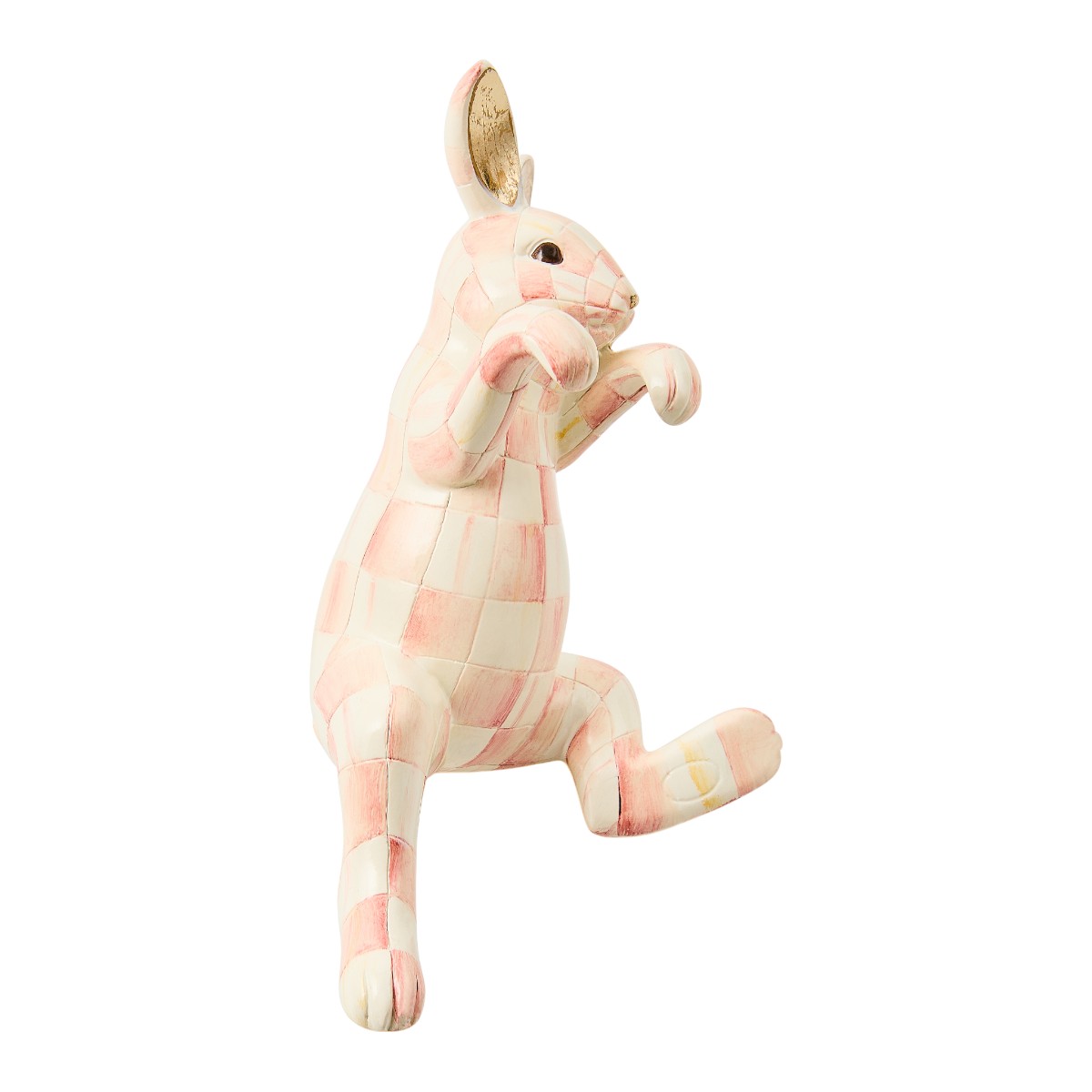 MacKenzie-Childs Funny Bunny Pot Climber, Rosy Check