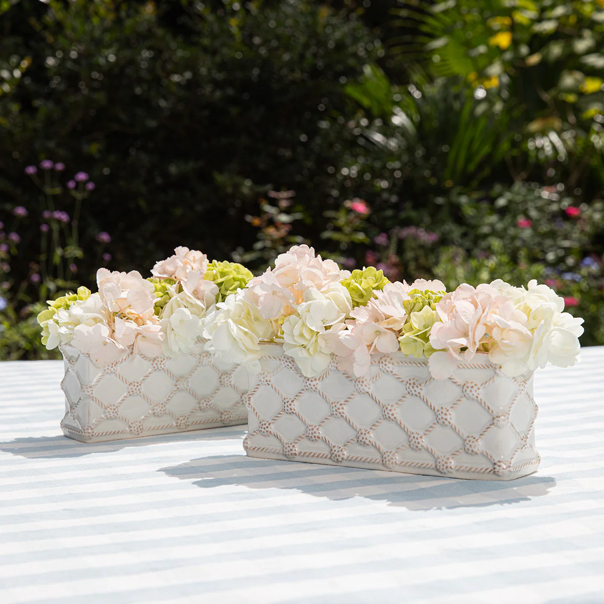 Juliska Petite Parterre Garden Planter Set of 2, 8