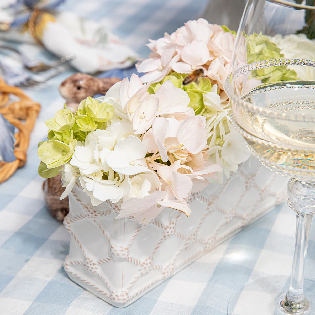 Juliska Petite Parterre Garden Planter Set of 2, 8