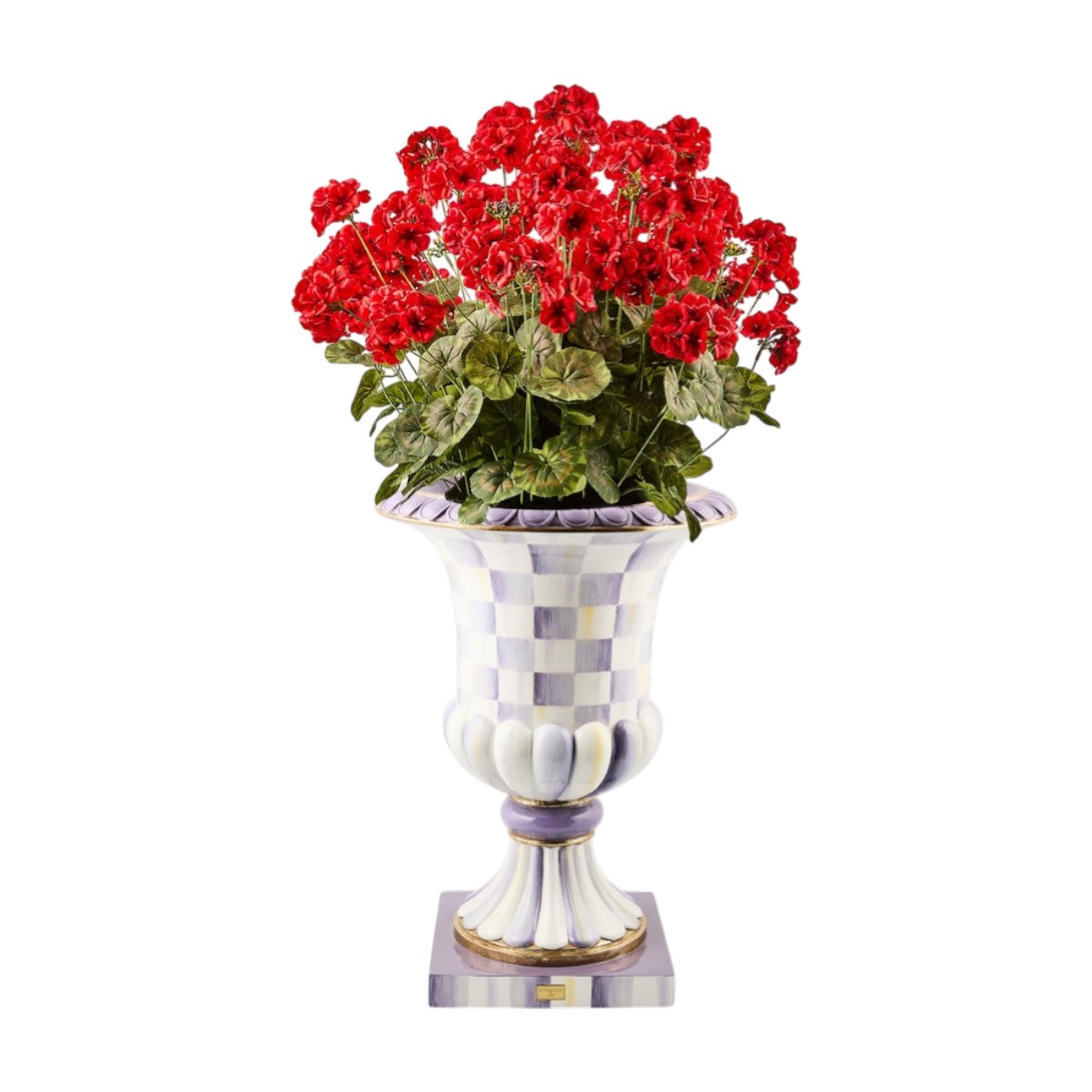 MacKenzie-Childs Geranium Urn Filler, Red