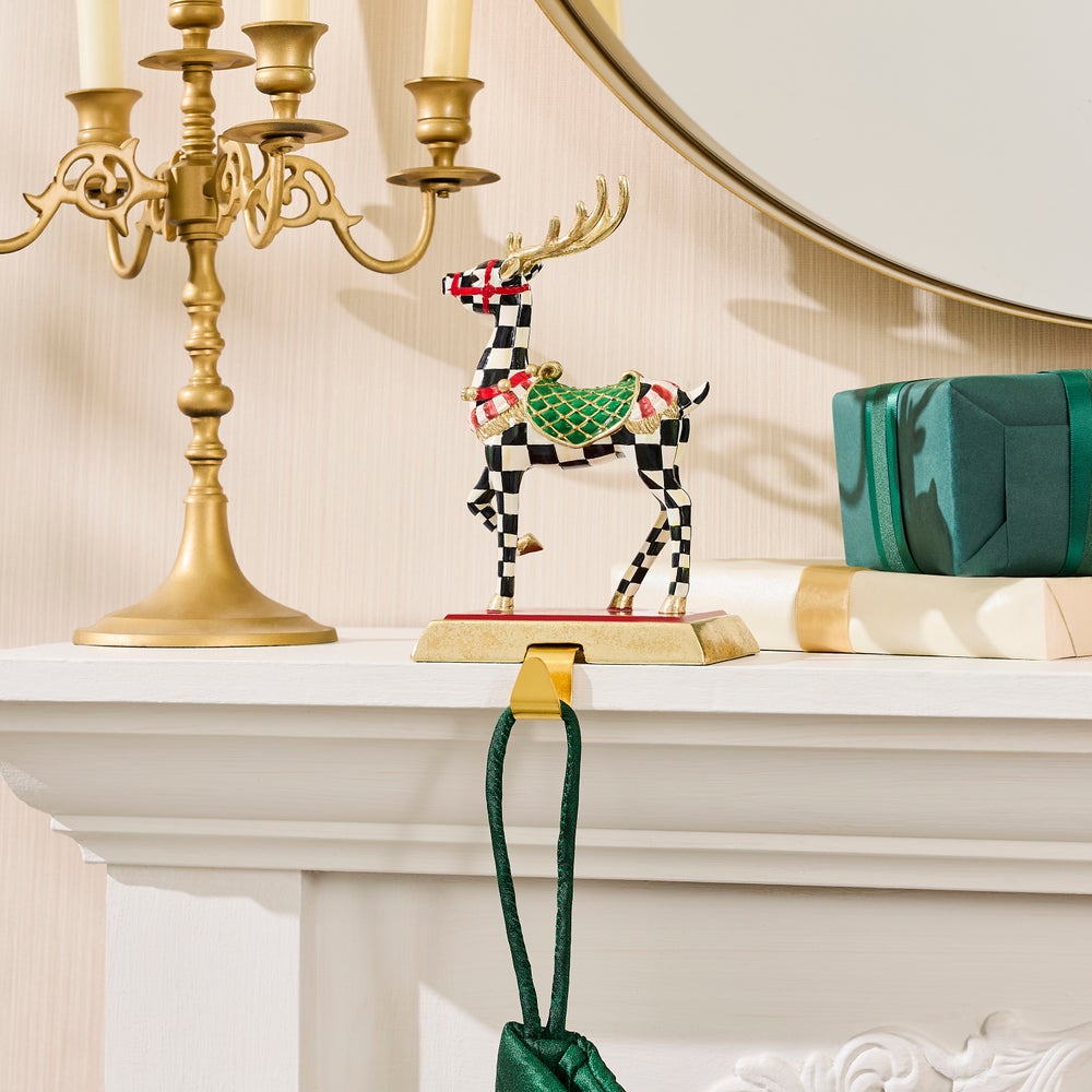 MacKenzie-Childs Westminster Deer Stocking Holder