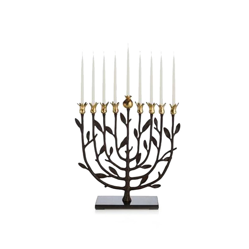 Michael Aram Pomegranate Kosher Menorah