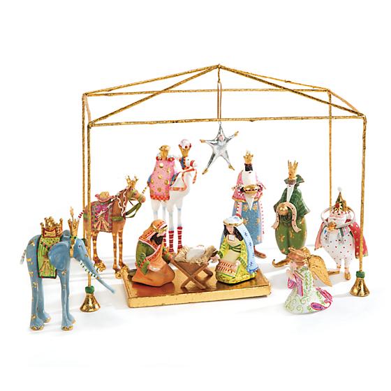 MacKenzie-Childs Patience Brewster Nativity Mini Figures Set