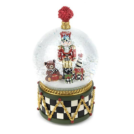 MacKenzie-Childs Nutcracker Snow Globe