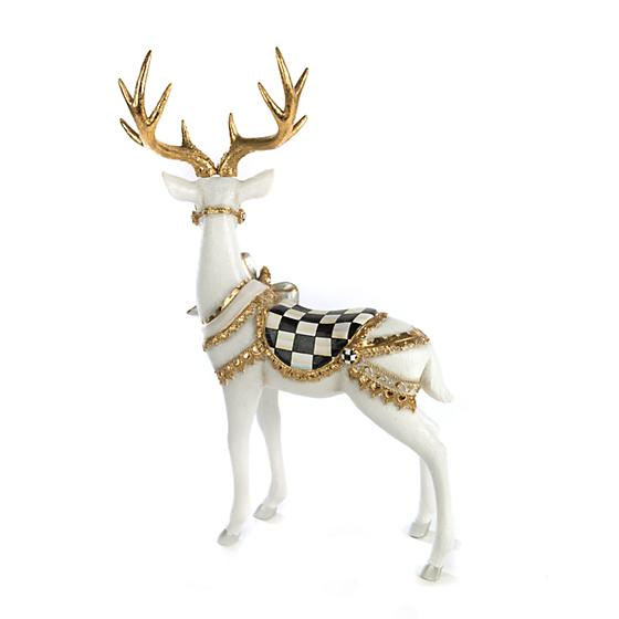 MacKenzie-Childs White Bow Tie Deer, Standing