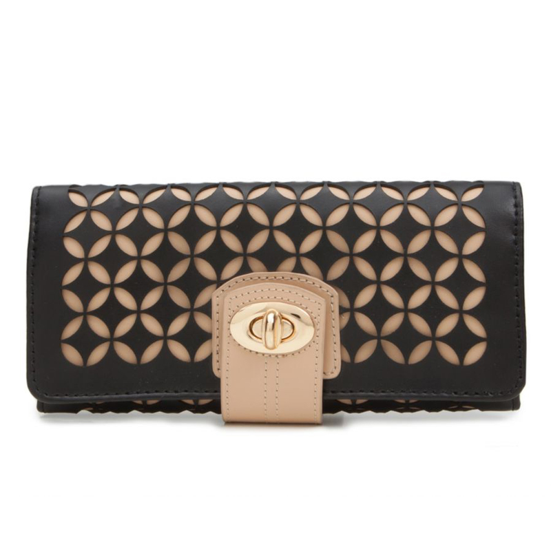 WOLF Chloe Jewelry Roll, Black