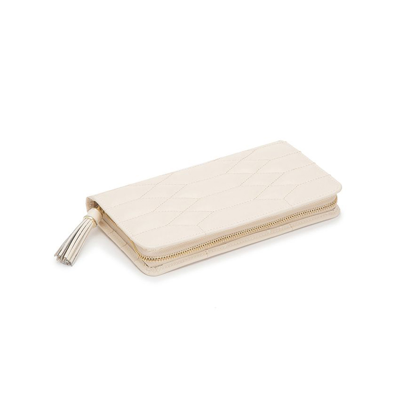 WOLF Caroline Portfolio Jewelry Box, Ivory