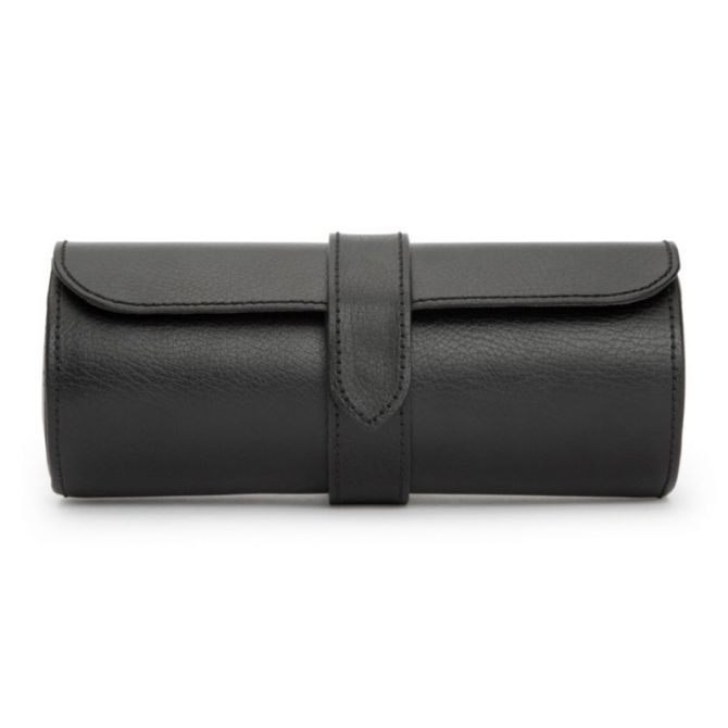 WOLF Blake Watch Roll, Black/Grey