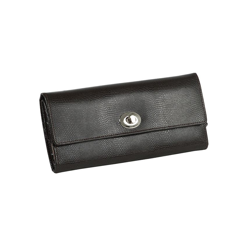 WOLF London Jewelry Roll, Cocoa