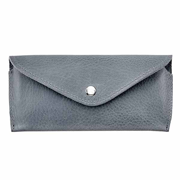 Graphic Image Eyeglass Case, Concrete Leather