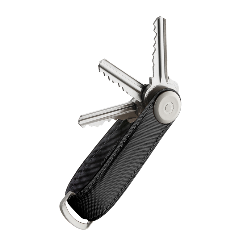 Orbitkey Nylon 2.0 Onyx Key Organizer, Black NYLO2OB Borsheims