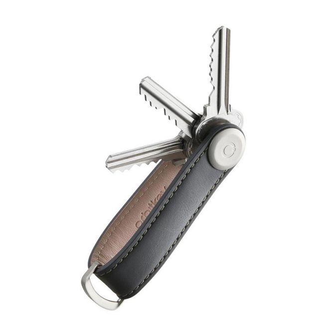 Orbitkey 2.0 Key Organzier, Charcoal
