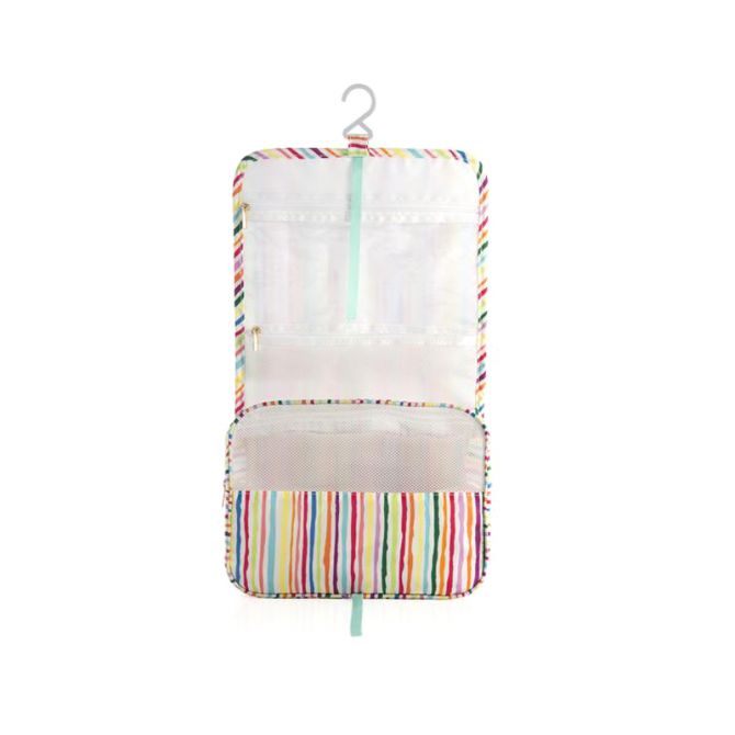 Shiraleah Orla Hanging Travel Toiletry Bag, Stripe