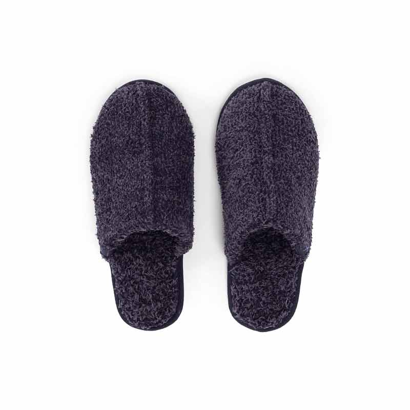 Barefoot Dreams Men's Cozy Indigo Slipper, Medium