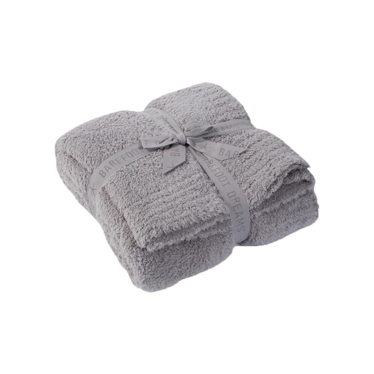 Barefoot Dreams CozyChic Throw, Dove Grey B50358OS Borsheims