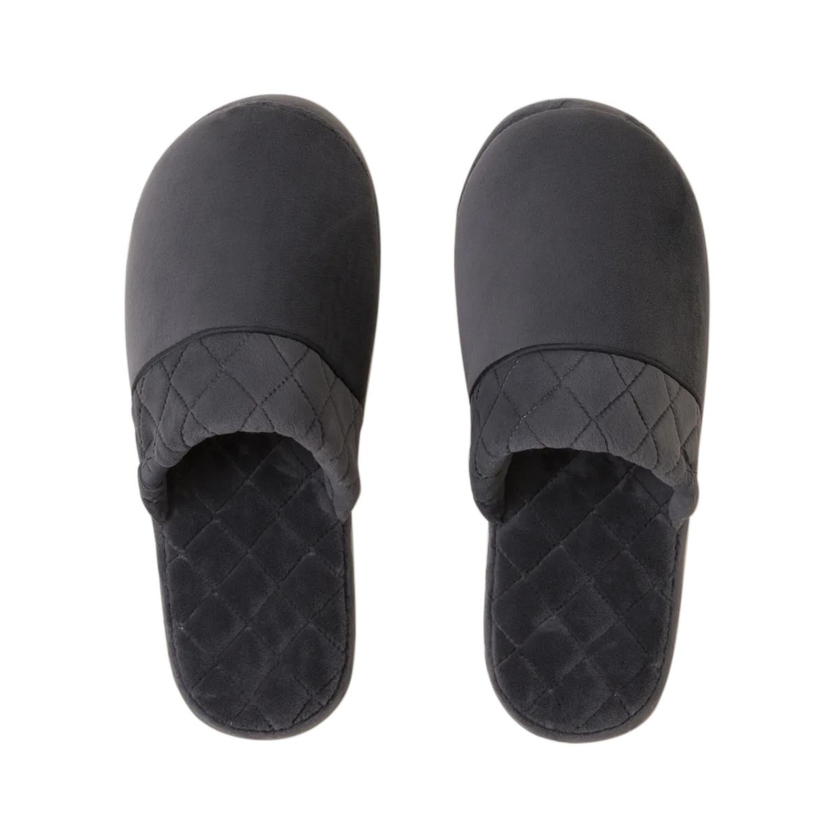 Barefoot Dreams LuxeChic Carbon Slippers, Large