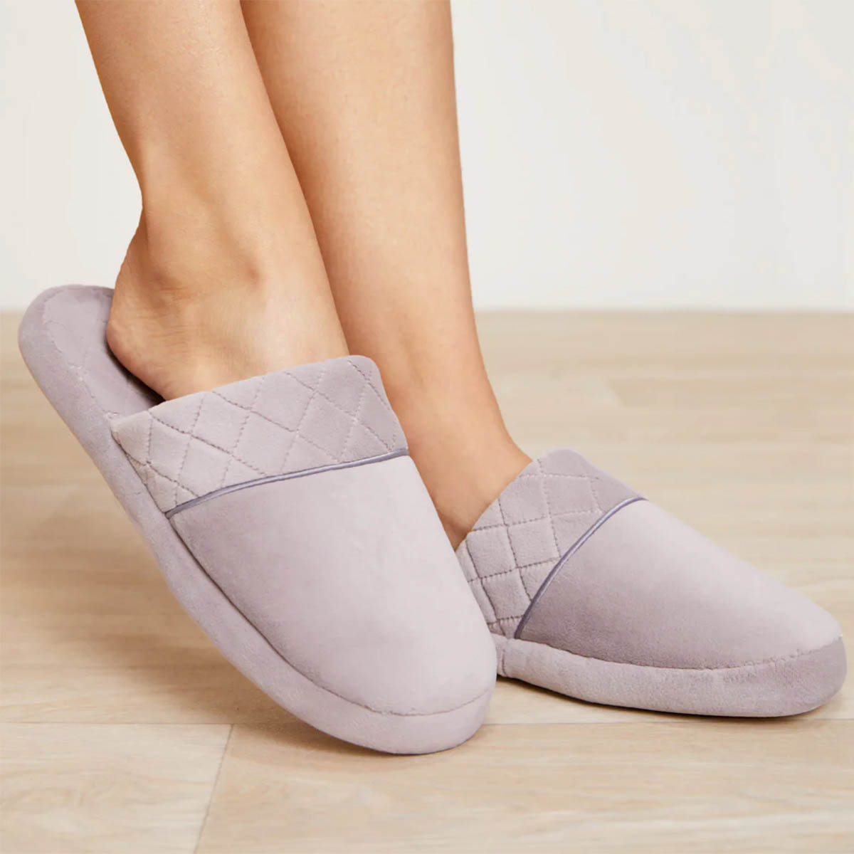 Barefoot Dreams LuxeChic Beach Rock Slippers, Small