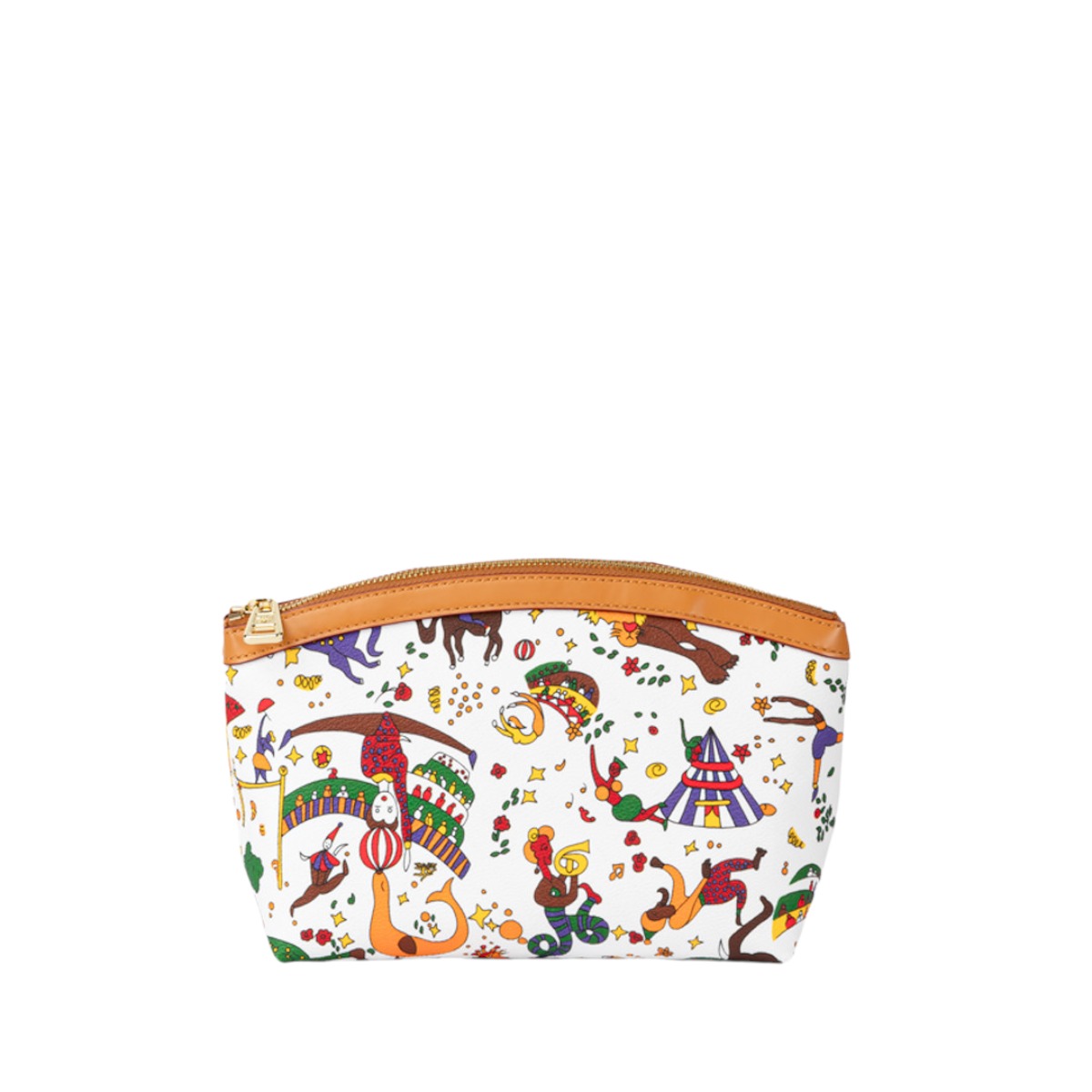 Piero Guidi Medium Cosmetic Case, White