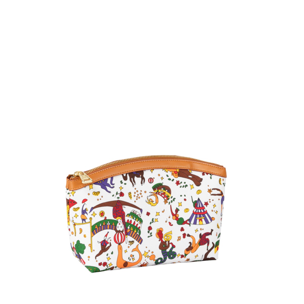 Piero Guidi Medium Cosmetic Case, White