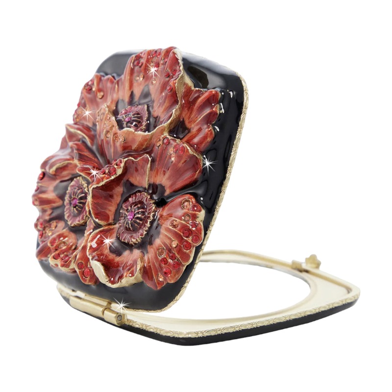 Jay Strongwater Freya Poppy Compact