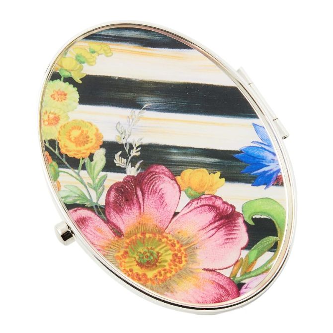 MacKenzie-Childs Flower Market Compact Mirror