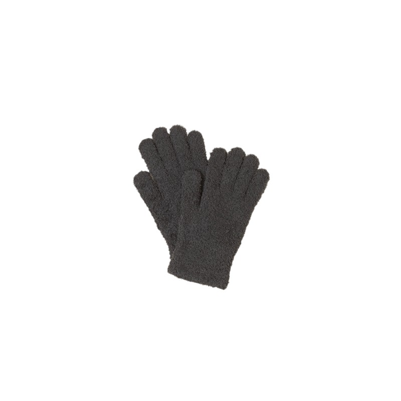 Barefoot Dreams Cozychic S/M Gloves, Carbon