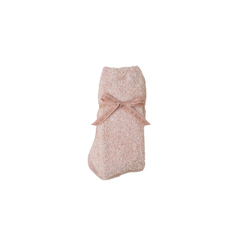 Barefoot Dreams Cozychic Set of 2 Socks, Dusty Rose