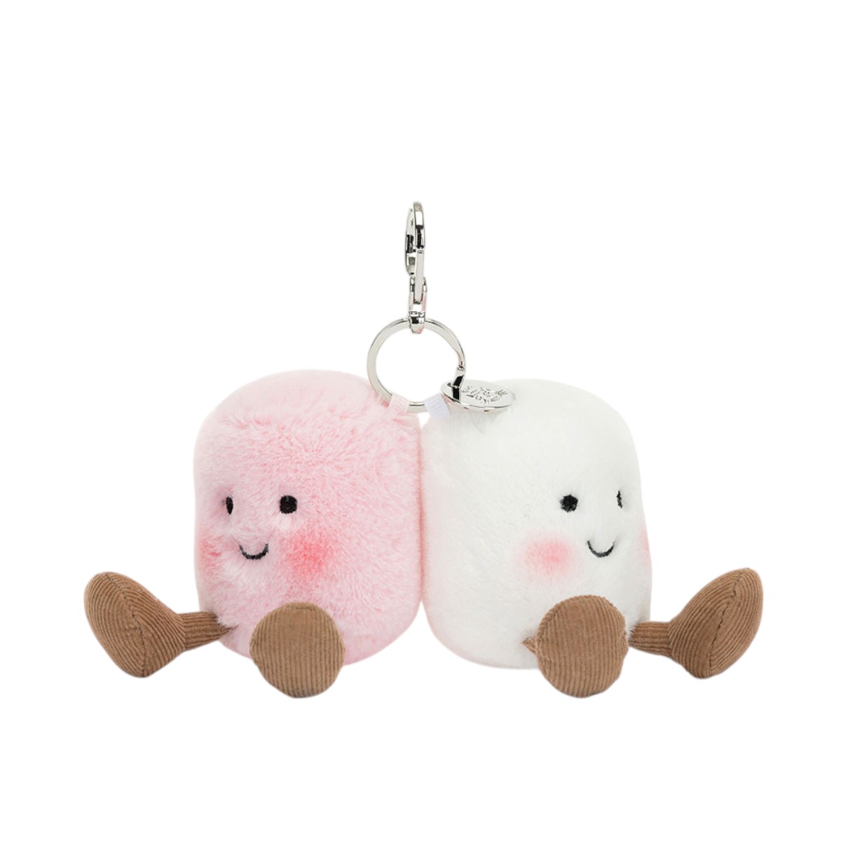 Jellycat Amuseables Pair of Marshmallows Bag Charm