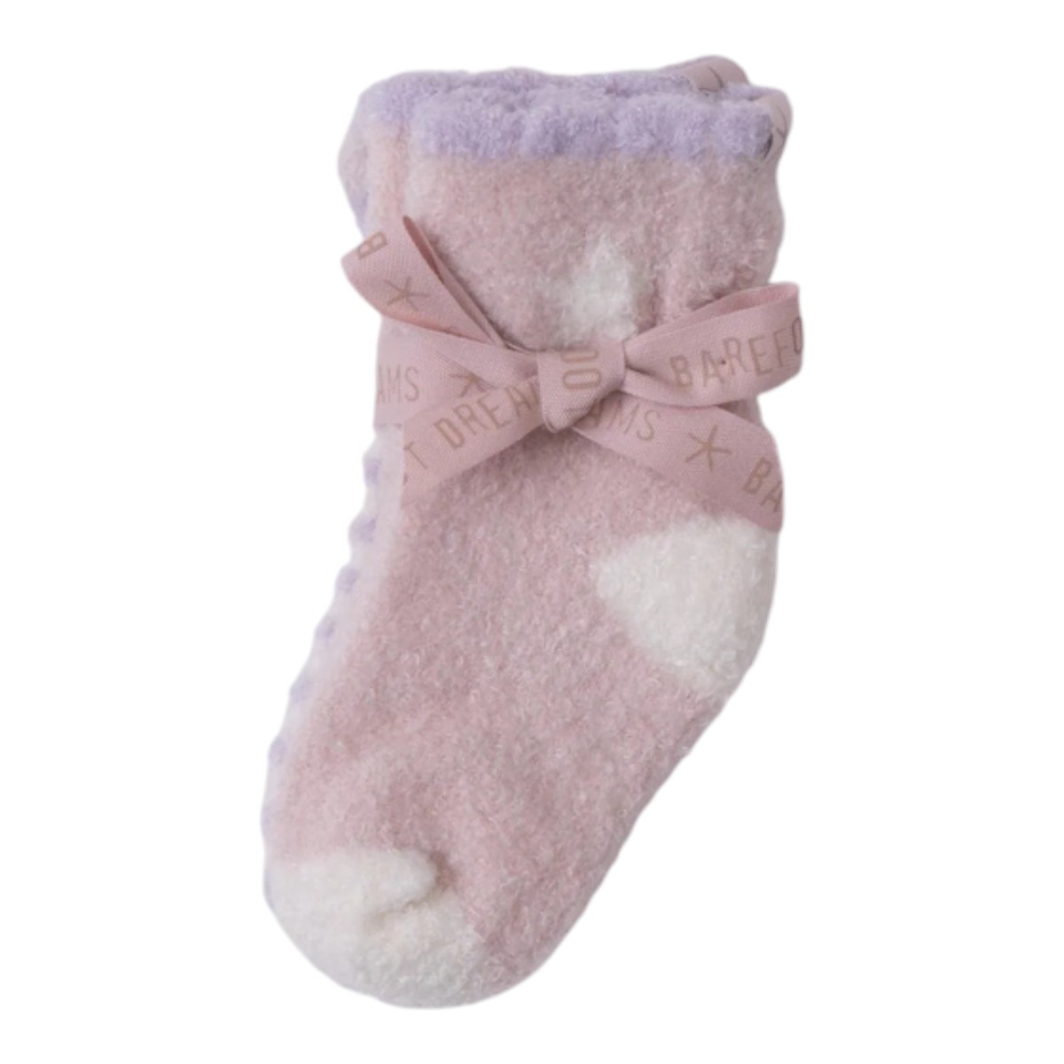 Barefoot Dreams CozyChic Lite Cosmo Sock Set, Dusty Rose Multicolored