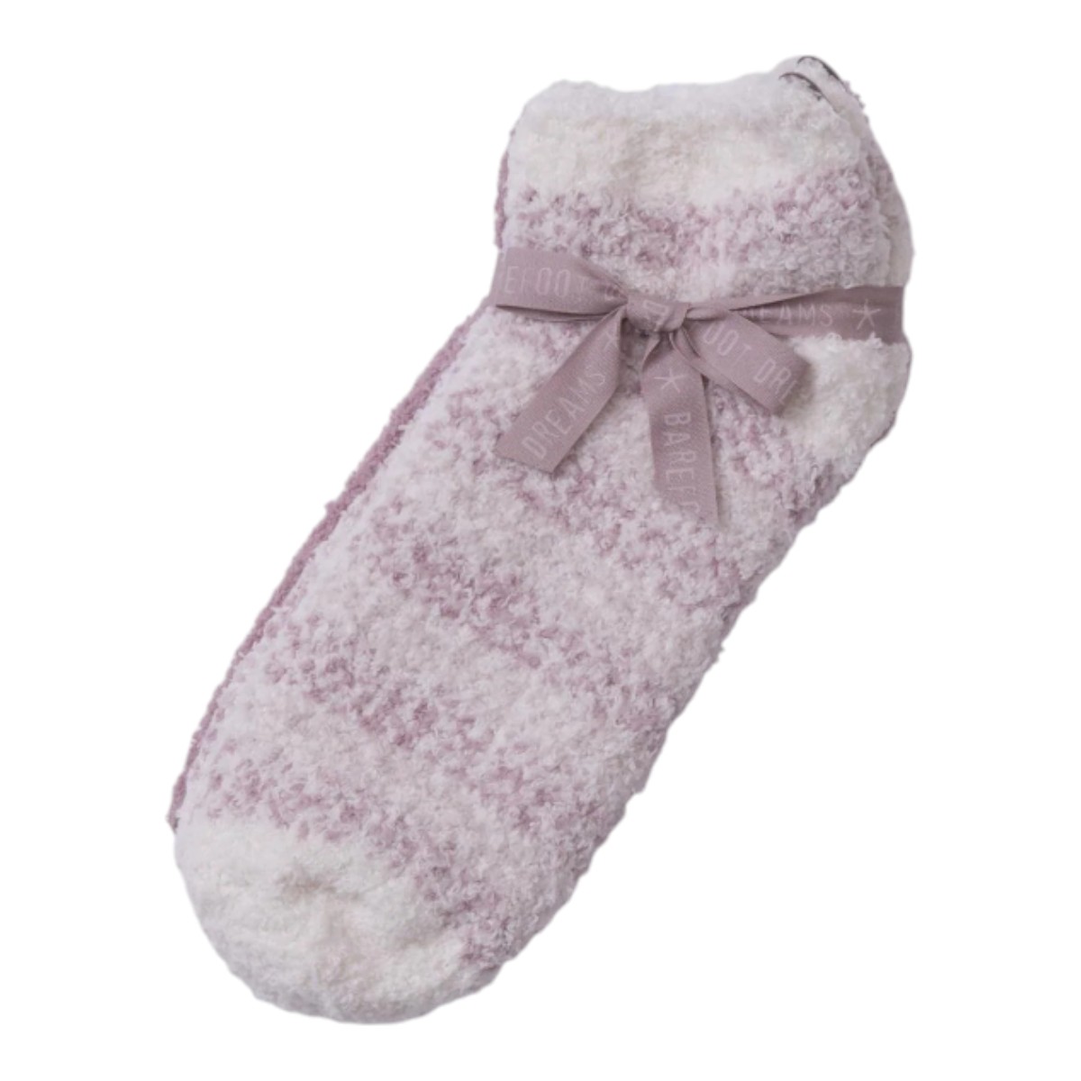 Barefoot Dreams CozyChic Heathered Stripe Ankle Sock Set, Teaberry Multicolored