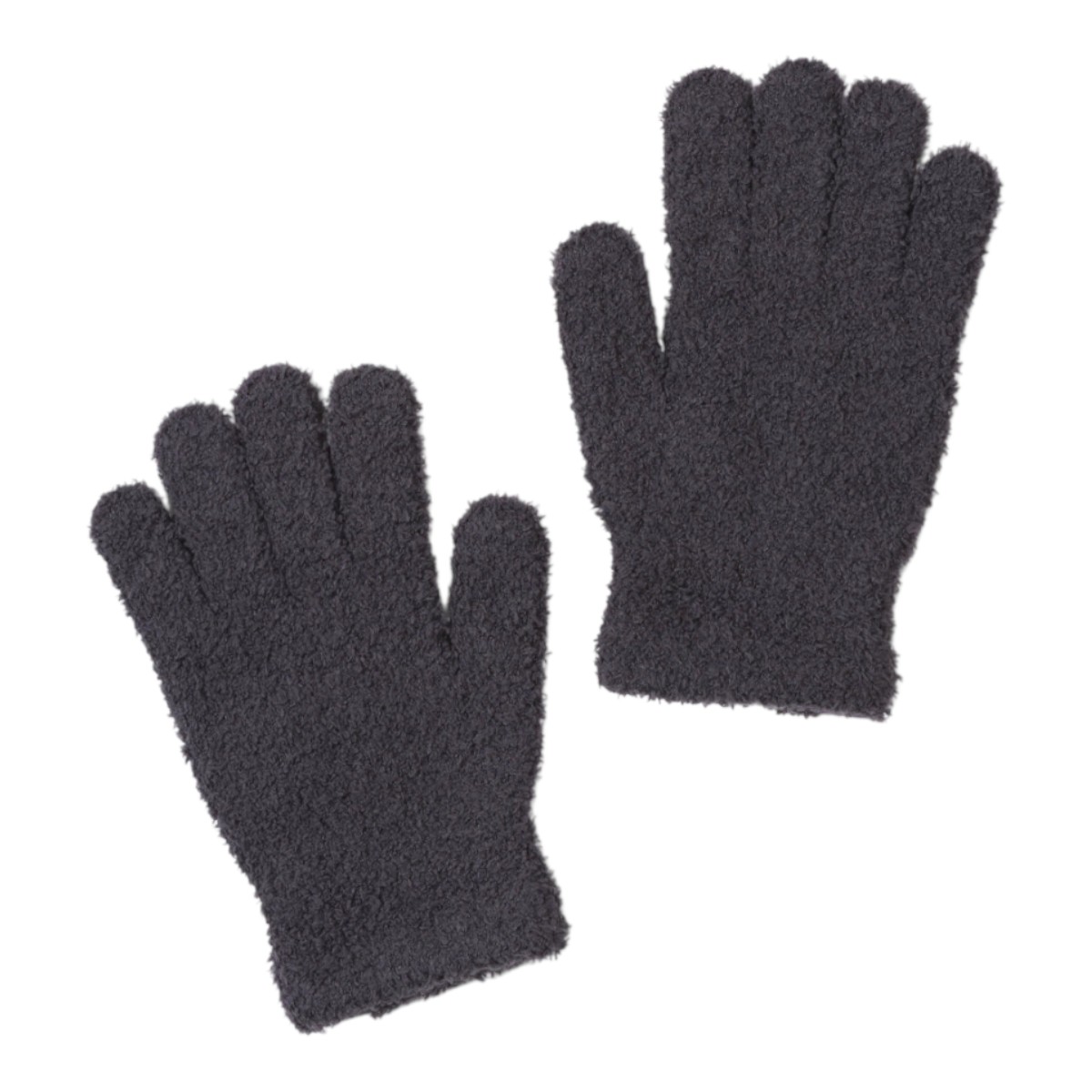 Barefoot Dreams Carbon Color CozyChic Gloves, Large/Extra Large
