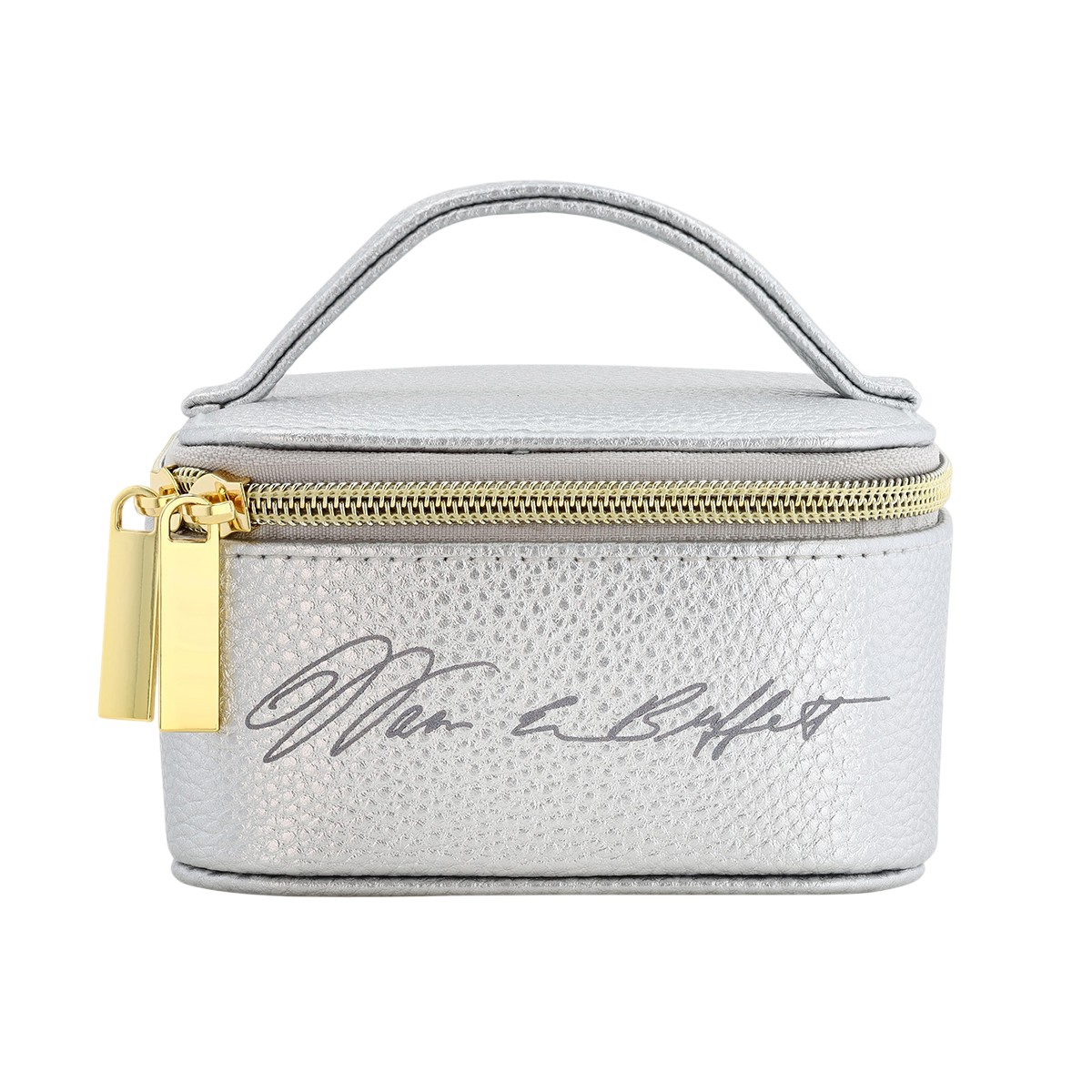 Berkshire Hathaway Travel Jewelry Case in Silver