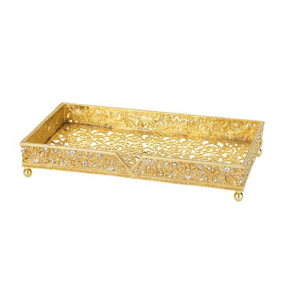 Olivia Riegel Gold Windsor Guest Towel Box