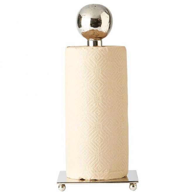 Jan Barboglio Posada Nickel Paper Towel Holder