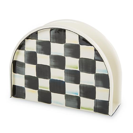 MacKenzie-Childs Courtly Check Napkin Holder